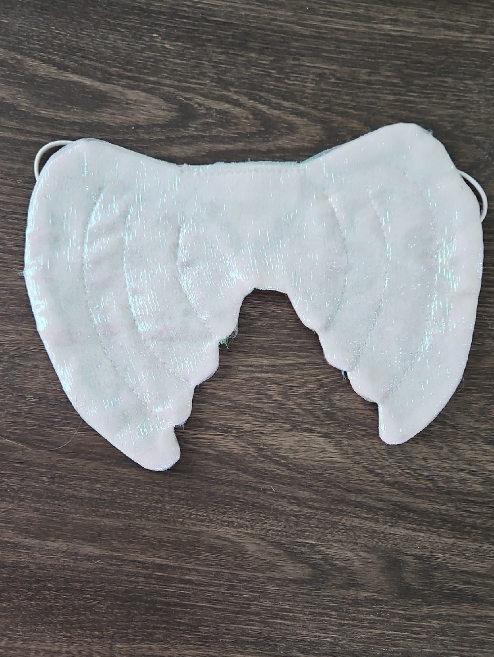 Sparkle White Angel Wings Dog Costume Accessory